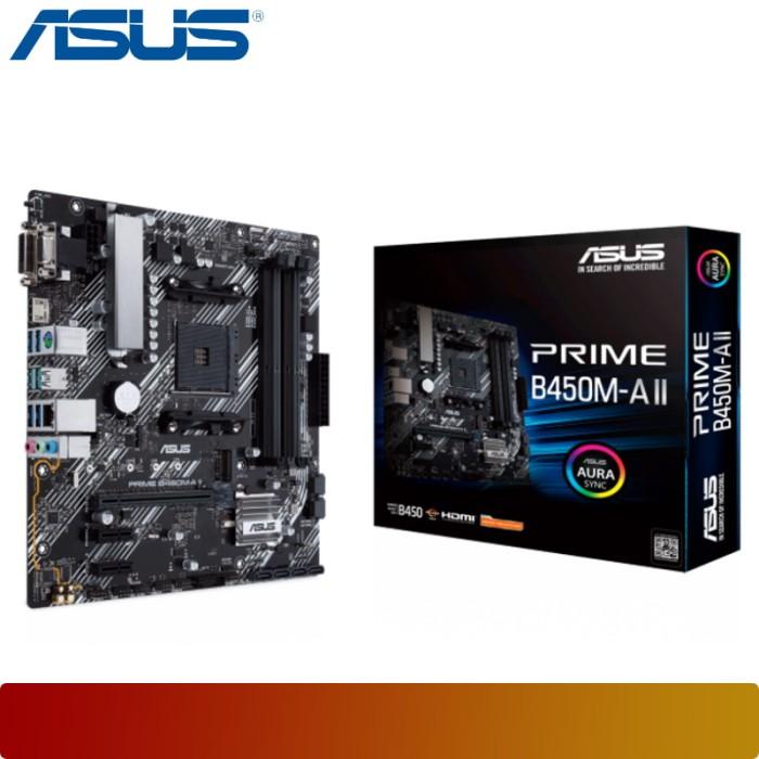 Jual ASUS PRIME B450M-A II | Motherboard AMD B450 AM4 Micro ATX ...