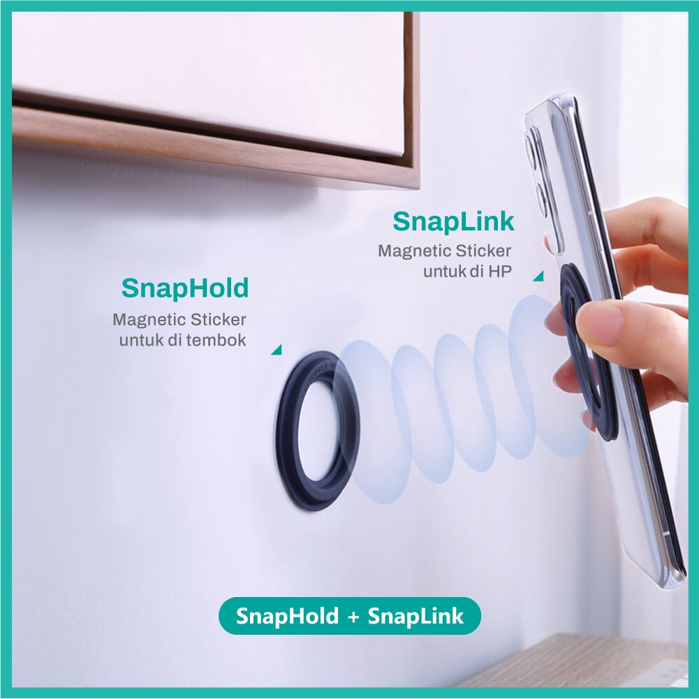 Jual MagSafe Wall Sticker iPhone / Android / Samsung / Xiaomi Nillkin ...