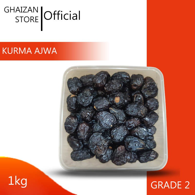 Jual [ GS ] Kurma Ajwa 1 Kg / Kurma Nabi Asli / Kurma Ajwa Medina Super ...