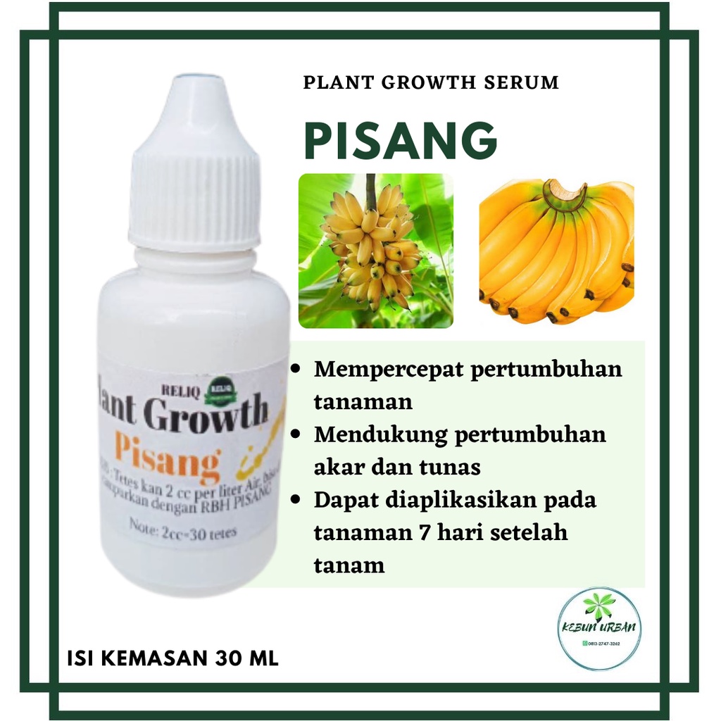 Jual Pupuk Buah Terbaik Plant Growth Serum Nutrisi Untuk Tanaman