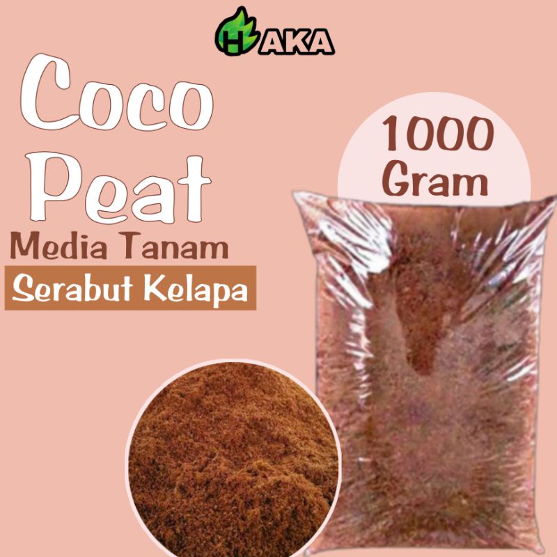 Jual 1KG COCOPEAT MEDIA TANAM SABUT KELAPA SIAP PAKAI/ MEDIA TANAM ...