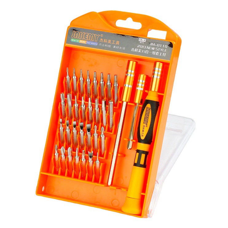 Jual Jakemy 33 in 1 Computer Repair Screwdriver Set - JM-8110 | Shopee ...