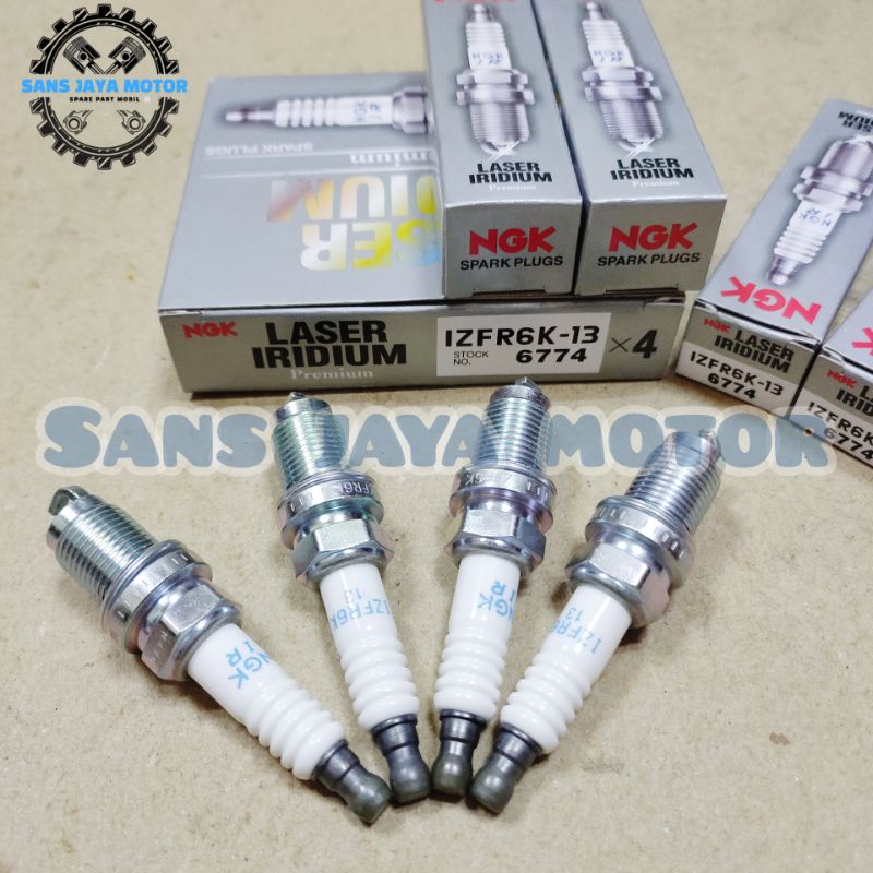 Jual Busi NGK Laser Iridium Jazz RS GE8 2008-2013 IZFR6K13 ORI 1pc ...