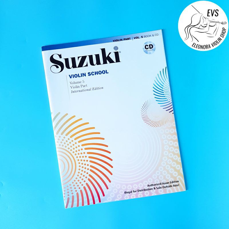 Jual Suzuki Violin Volume 5 Buku Biola Asian Edition Shopee Indonesia 9490