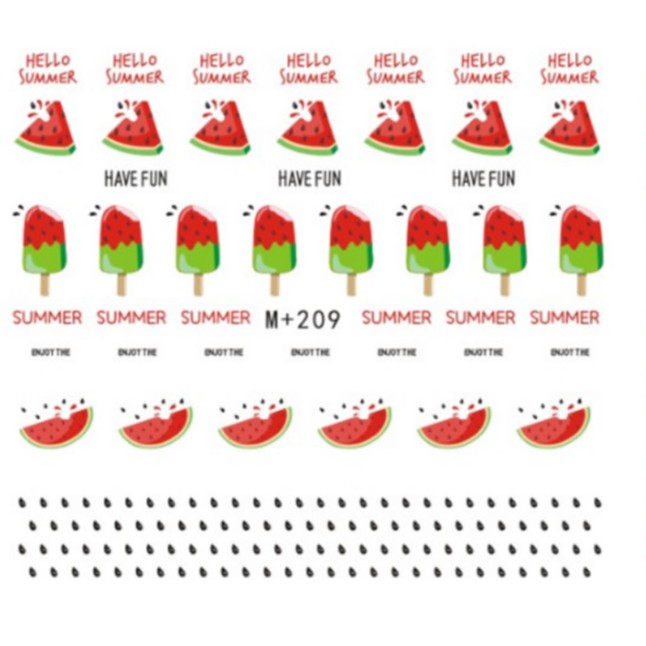 Jual Watermelon Cute Monkey Cute Flower Star Ice Cream Cute Bird Water ...