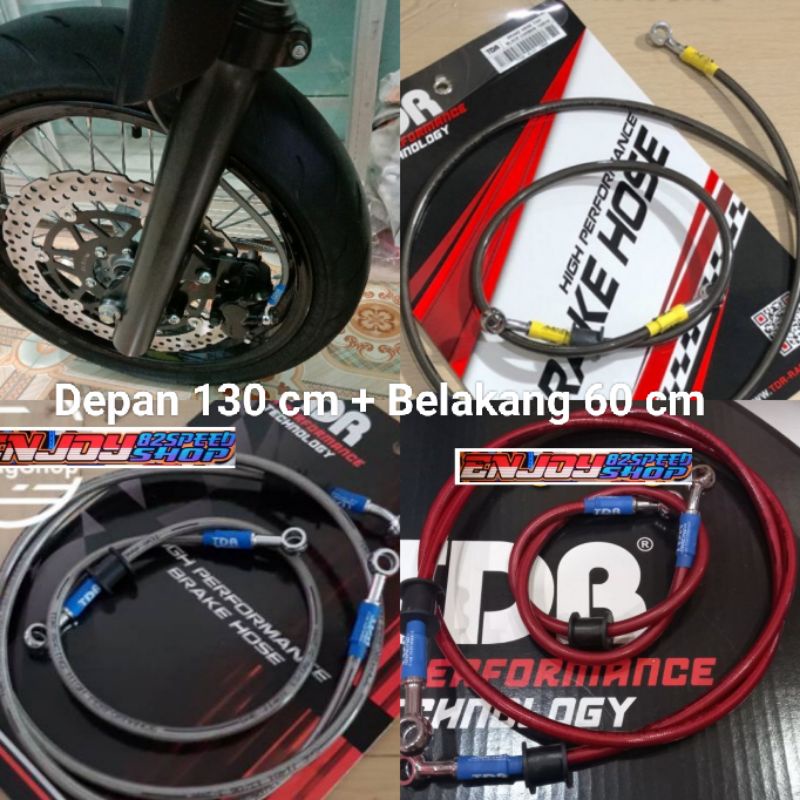 Jual Selang Kabel Rem Depan Belakang Tdr Racing Trail Dan Cros Klx