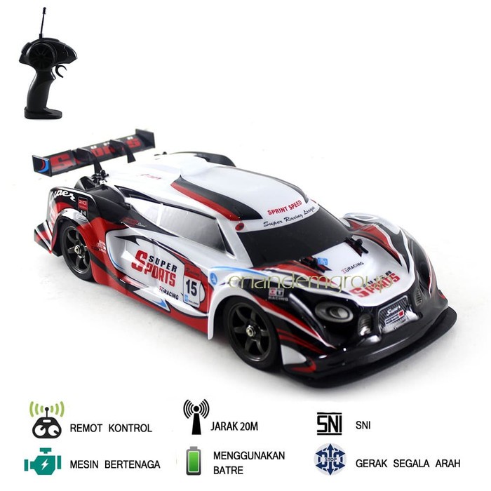 Jual Mainan Mobil Remot Kontrol RC Drift Racing Club | Shopee Indonesia