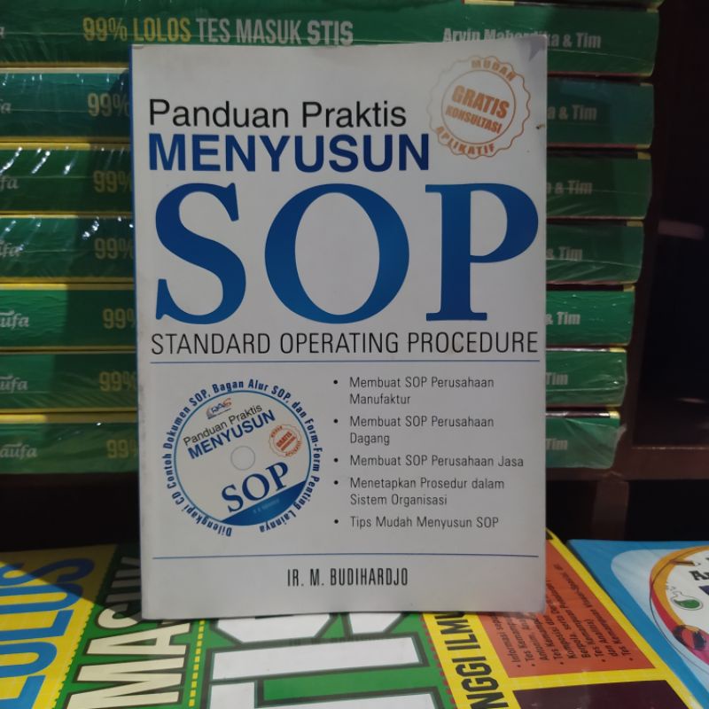 Jual PANDUAN PRAKTIS MENYUSUN SOP ( STANDARD OPERATING PROCEDURE ...