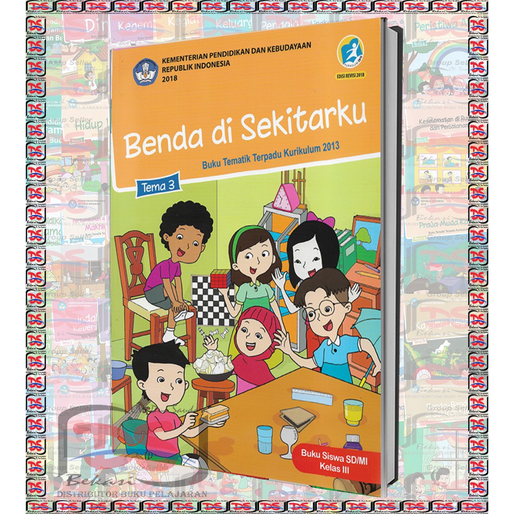 Jual Buku Tematik Terpadu Kelas 3 SD Tema 3 Kurikulum 2013 Revisi 2018 ...