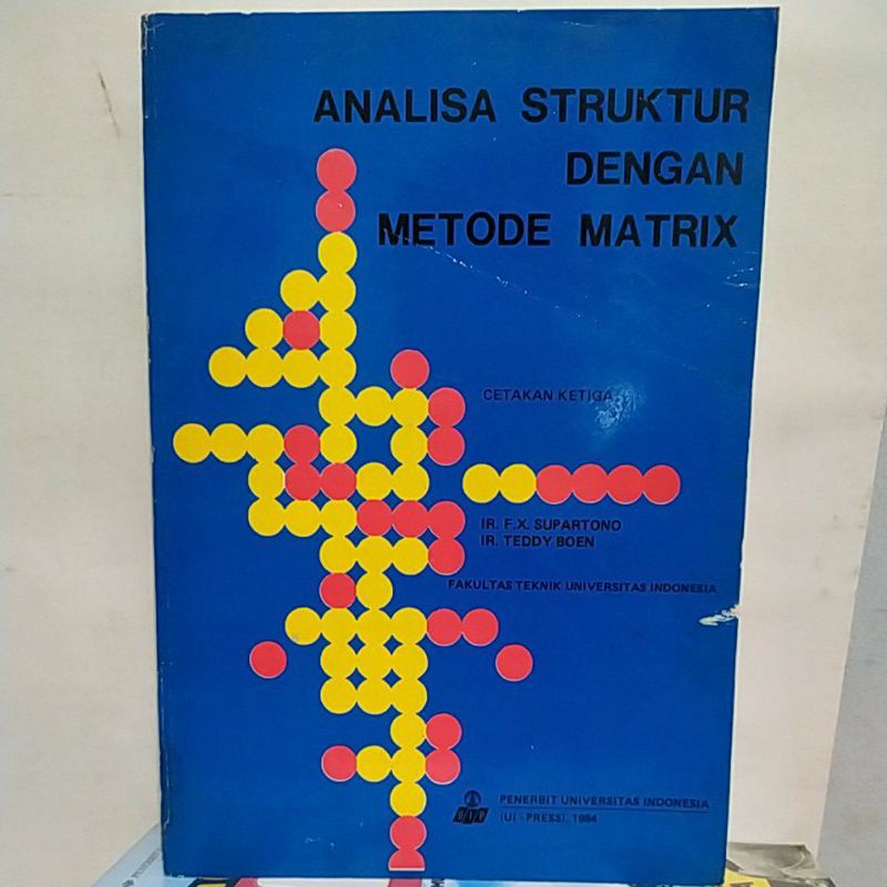 Jual BUKU ANALISA STRUKTUR DENGAN METODE MATRIX | Shopee Indonesia