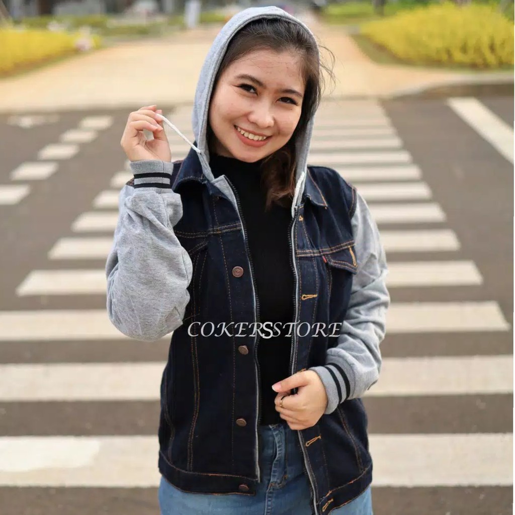 Jaket 2024 jeans boy