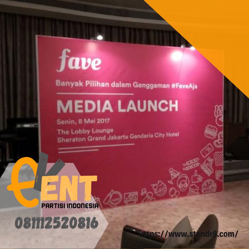 Jual PARTISI BACKDROP PAMERAN | Shopee Indonesia