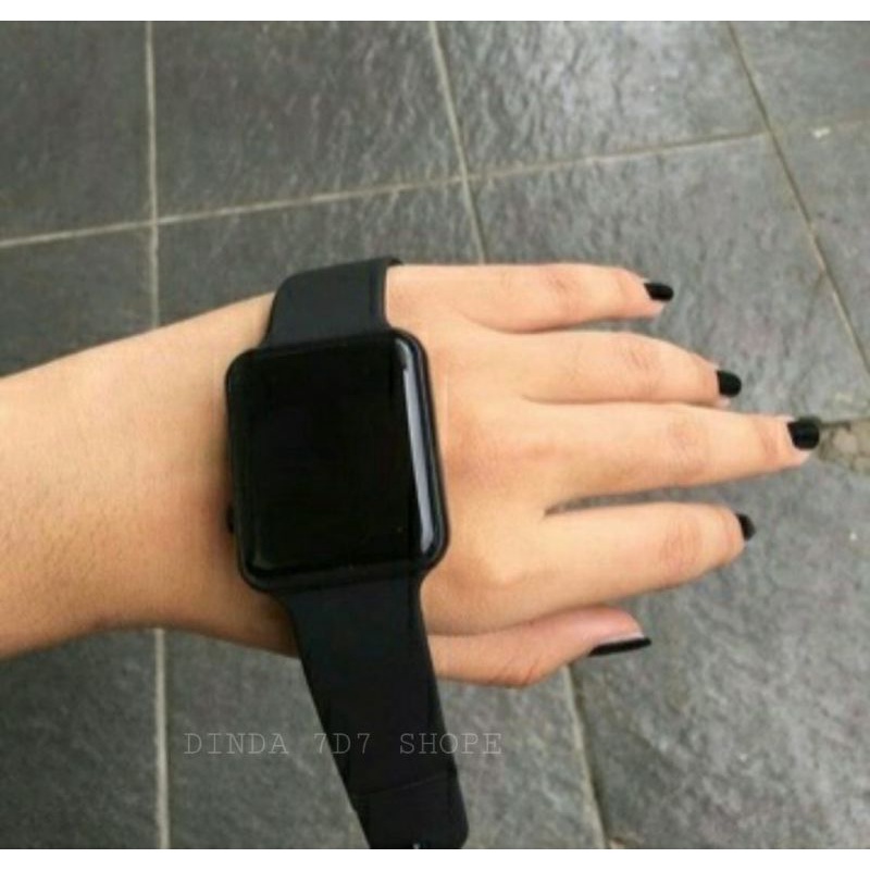 Jual JAM TANGAN LED WATCH RUBBER WATER RESIST JAM TANGAN FASHION WANITA