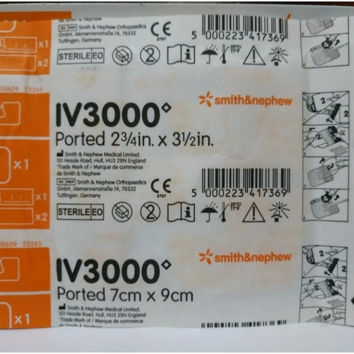 Jual OPSITE IV 3000 7X9 CM (INFUS CATETER DEWASA PER PCS) | Shopee ...