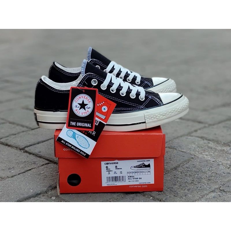 Jual COD Sepatu Converse Tinggi Off White 70s Original 37 43 Chuck Taylor All Star Shopee Indonesia