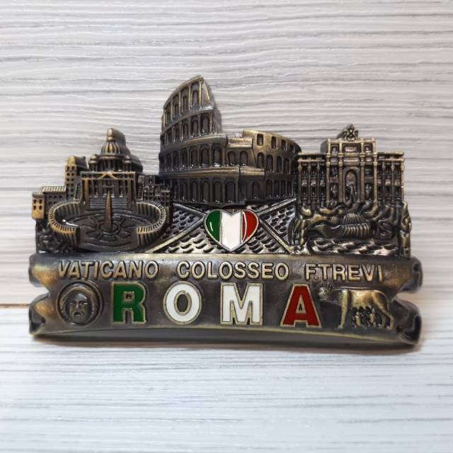 Jual Magnet Kulkas Mancanegara Colloseum Roma | Shopee Indonesia