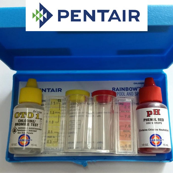 Jual Test Kit Rainbow Pentair #752 Complete | Shopee Indonesia