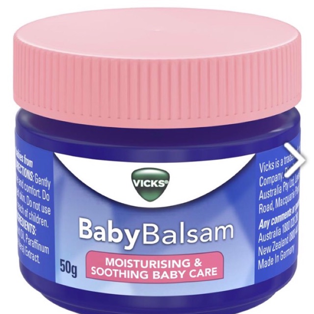 Jual Vicks Baby Balsam Decongestant Chest Rub 50g | Shopee Indonesia