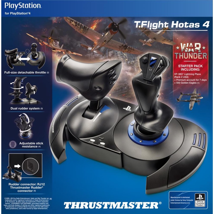 セール商品 Thrustmaster Thrustmaster T-FLIGHT HOTAS 4 OFFICIAL 