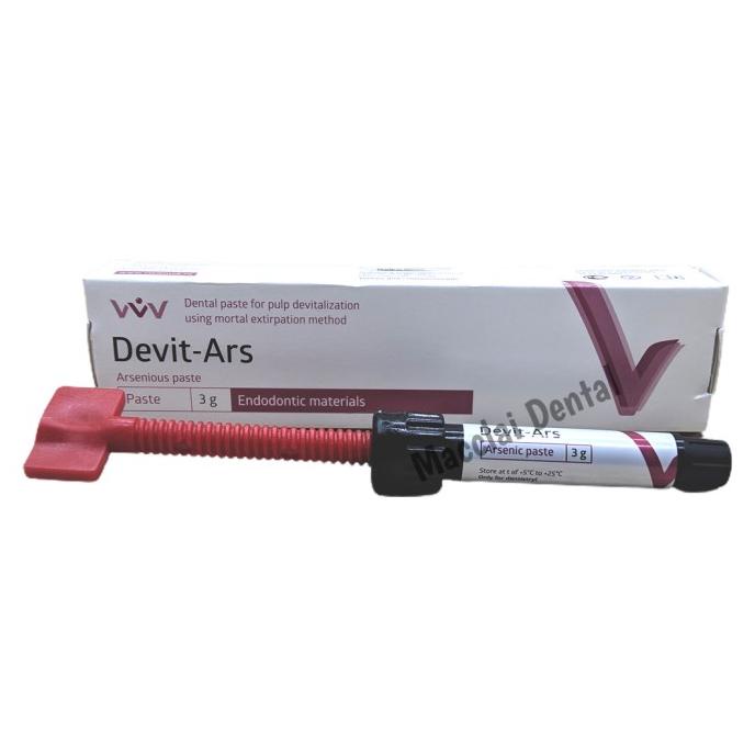 thumbnail interactive-video image 1 of Devit-S Endodontic Devitalizer Paste – Root Canal Treatment – 3g 1 of 4