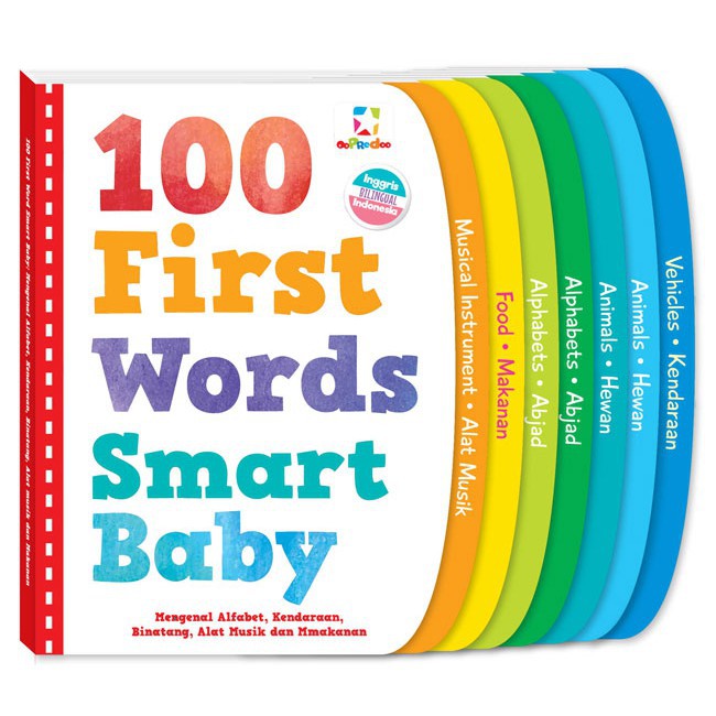 Jual 100 First Words Smart Baby - mengenal alfabet, kendaraan, binatang ...