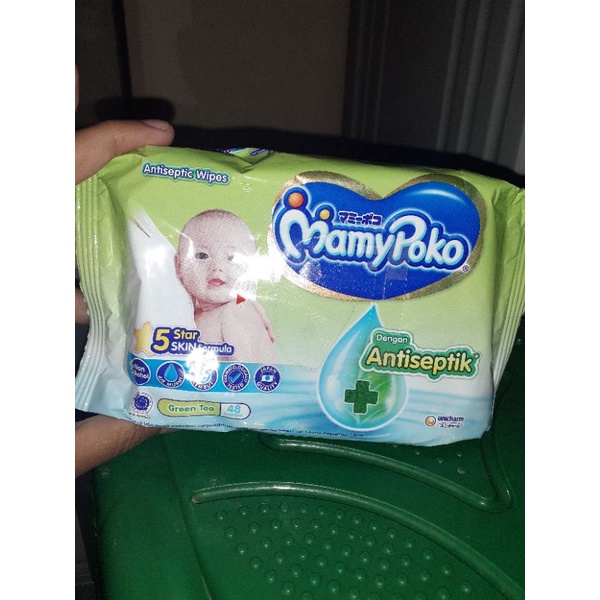 Jual Mamypoko Antiseptic Wipes Lembar Shopee Indonesia