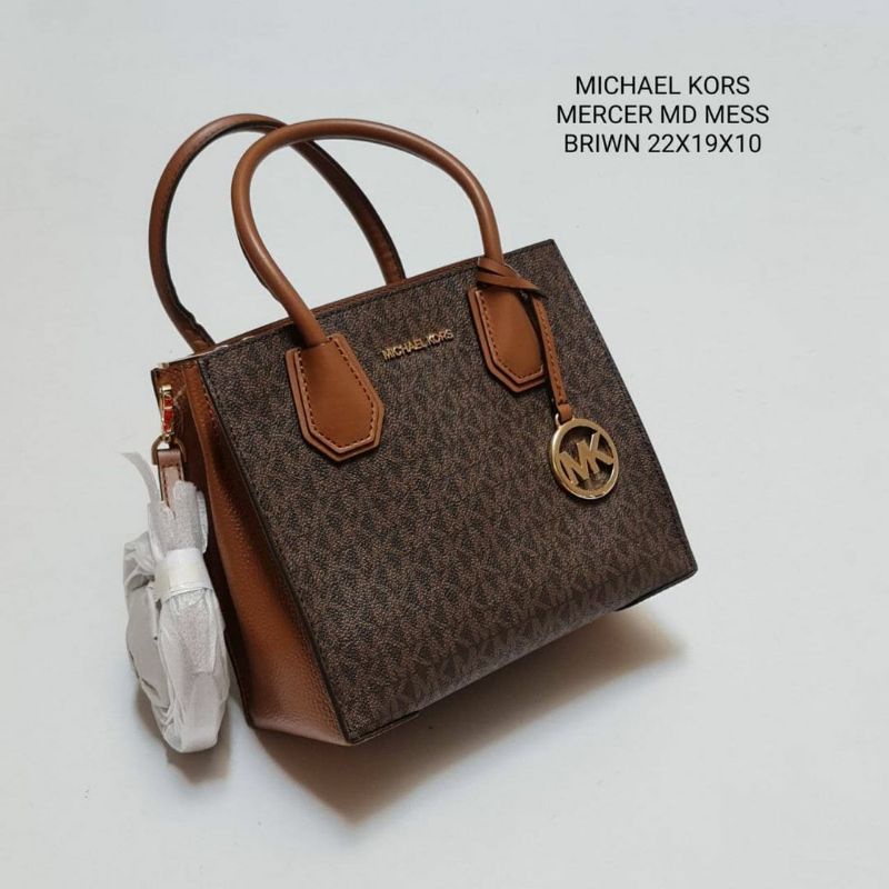 Jual Michael kors cora medium sig brown new - Kota Surabaya - Liebeelux  Authentic