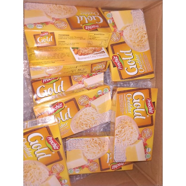 Jual Keju Prochiz Gold Cheddar 160gr | Shopee Indonesia