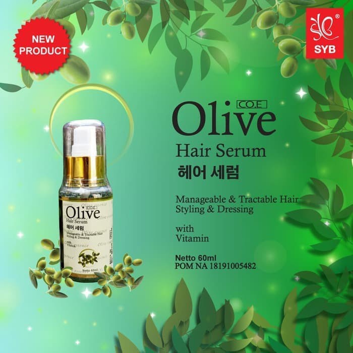 Jual SYB COE Olive Hair Serum 60ml Shopee Indonesia
