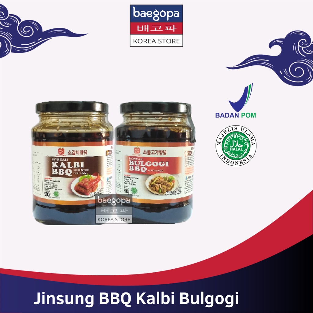 Jual JINSUNG BBQ Korean Kalbi & Bulgogi Marinasi Sauce 500 G / Galbi ...