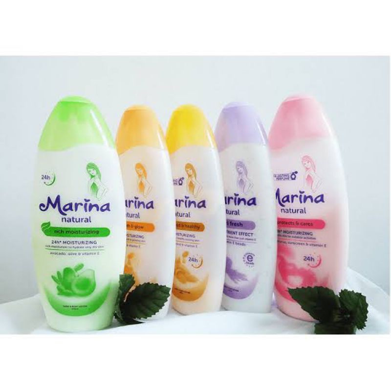 Jual Marina hand body natural 350ml(all variant) | Shopee Indonesia