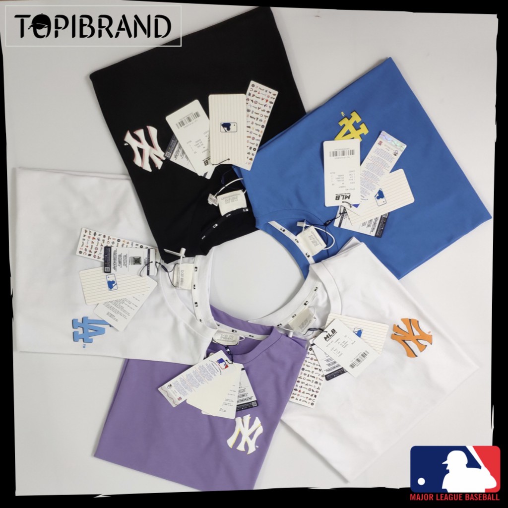 Jual BAJU TSHIRT MLB KOREA, NY NEW YORK YANKEES PLAY MLB & LA LOS ANGELES  DODGERS PLAY MLB