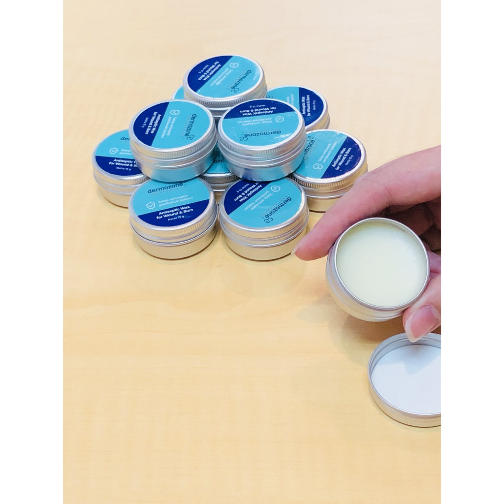Jual Salep dermozone Antiseptic Wax for Wound & Burn Pembunuh Bakteri ...