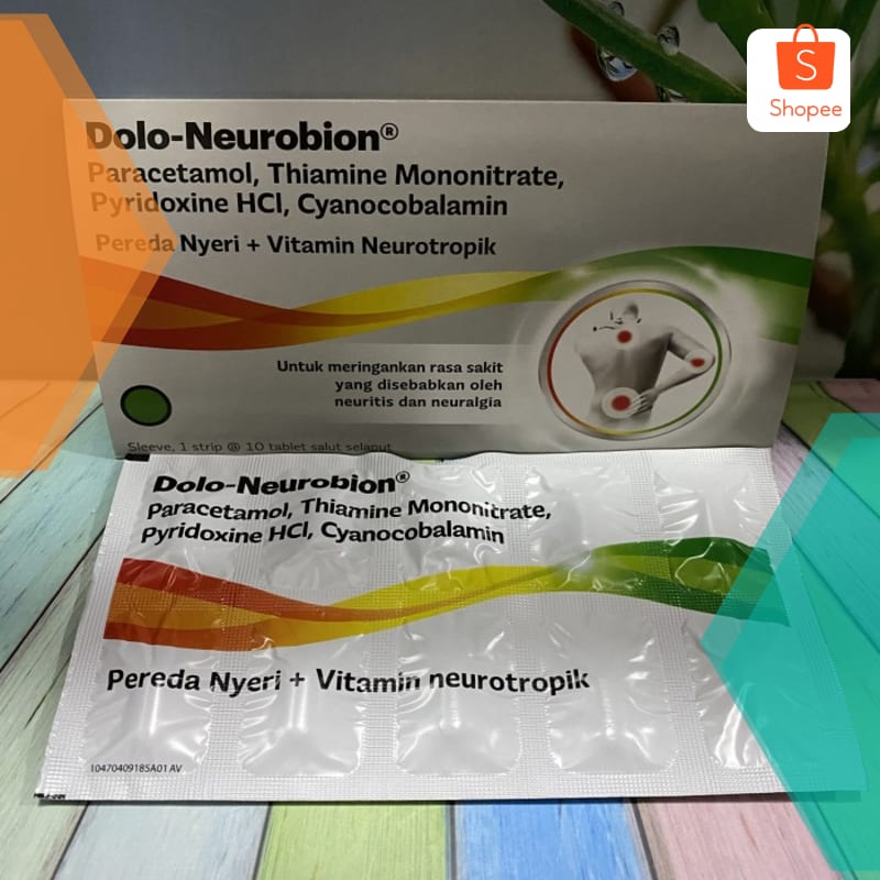 Jual Dolo Neurobion Strip 10 Tablet Strip Terlaris | Shopee Indonesia