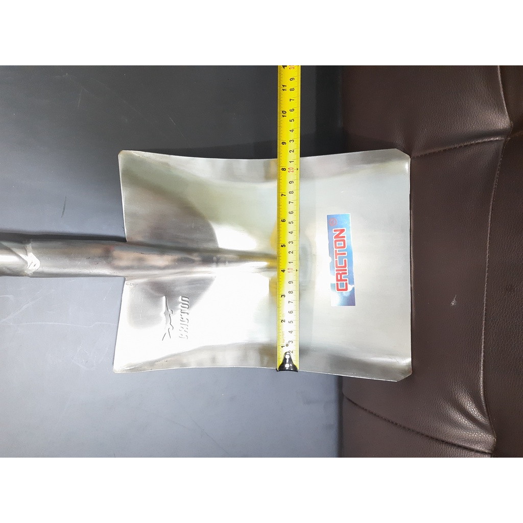 Jual Sekop Rata Stainless Gagang Stainless PEGANGAN PVC CRICTON (i933 ...