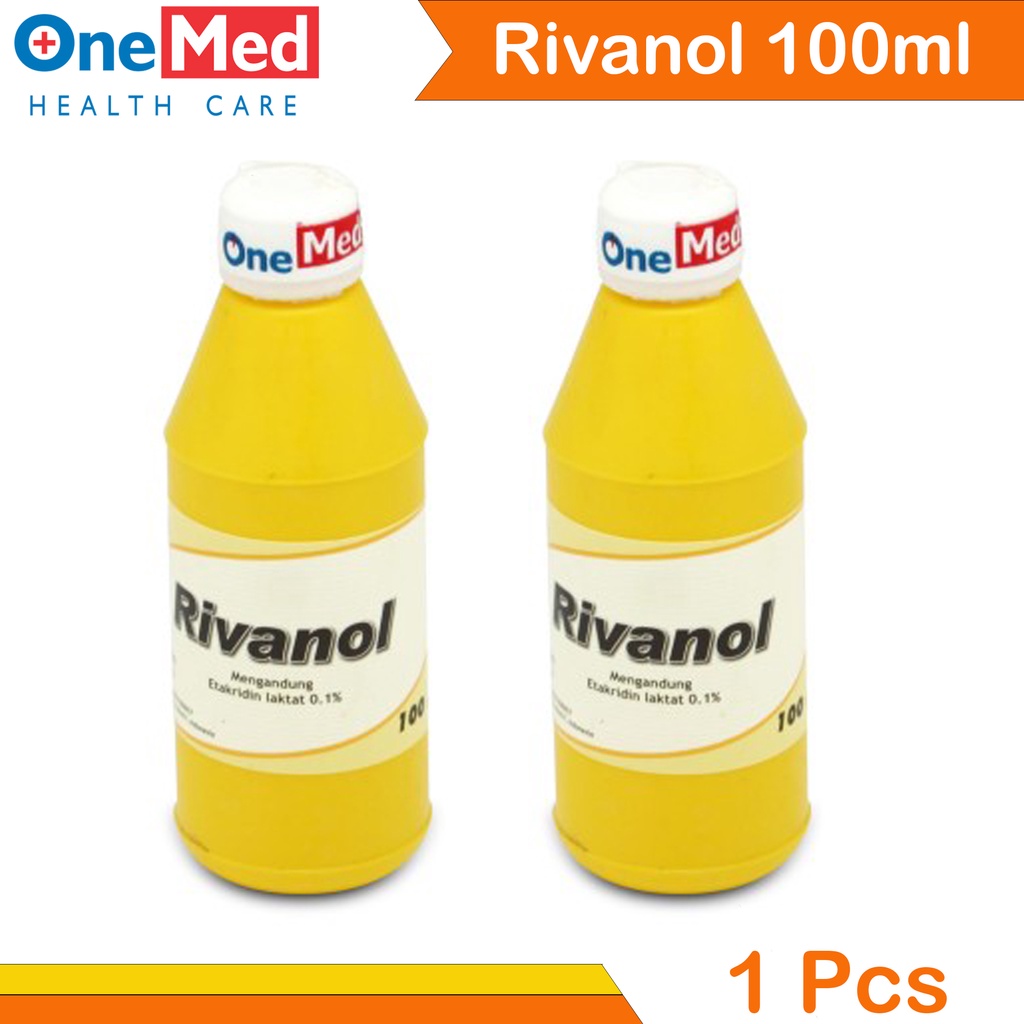 Jual Rivanol Antiseptik Medika ukuran 100ml Onemed | Shopee Indonesia