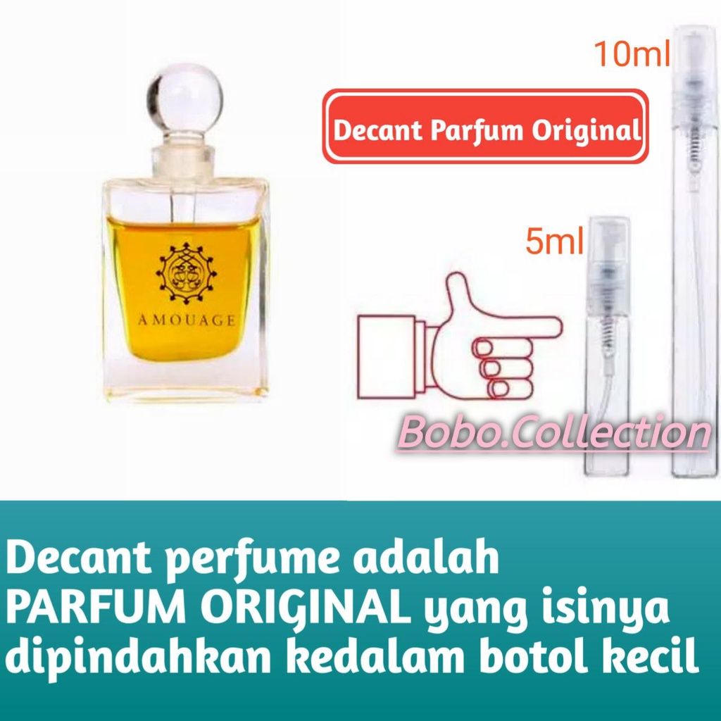 Jual Parfum Decant Original Amouage Al Andalus for WOMEN 5ml 10ml