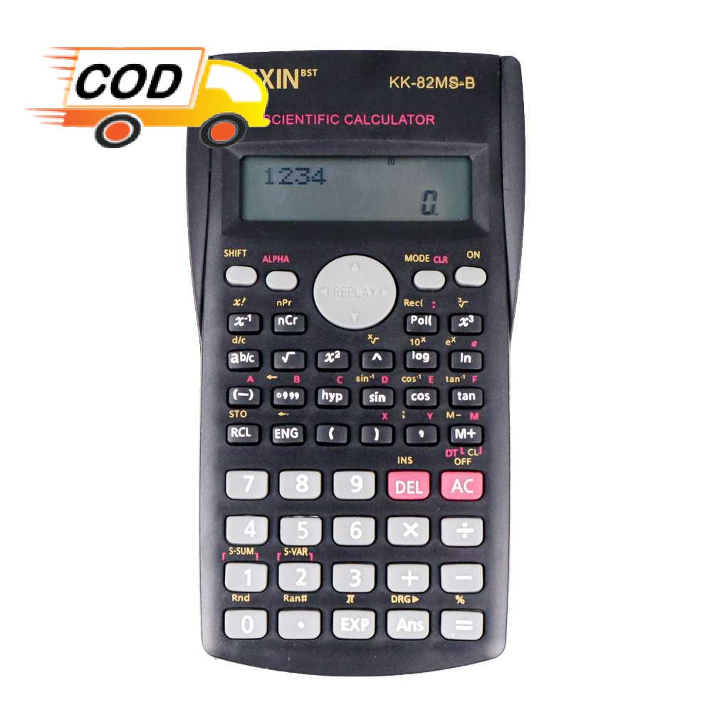 Jual Kalkulator Elektronik Scientific Calculator 10+2 Digits Dengan 240 ...