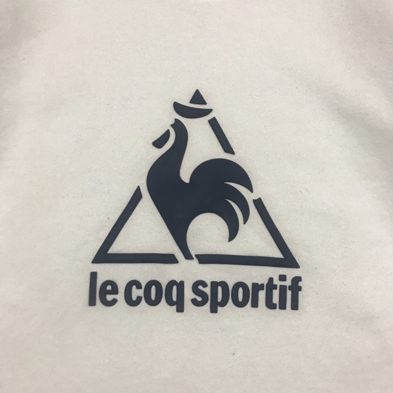 Jual Le coq sportif Sweater White Second Original Size fit L Shopee Indonesia