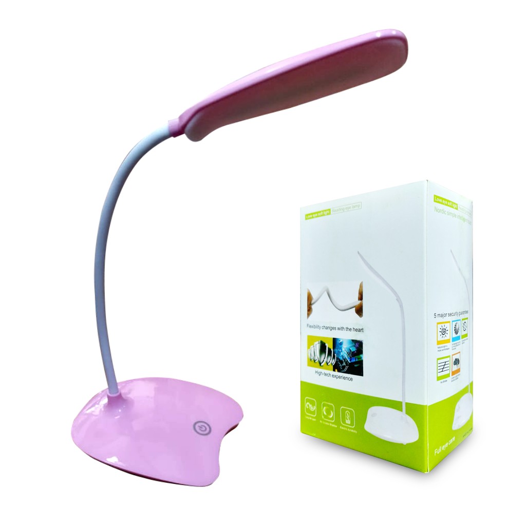 Jual Lampu LED Meja Belajar | Lampu Baca | Desk Lamp Listrik Baterai ...