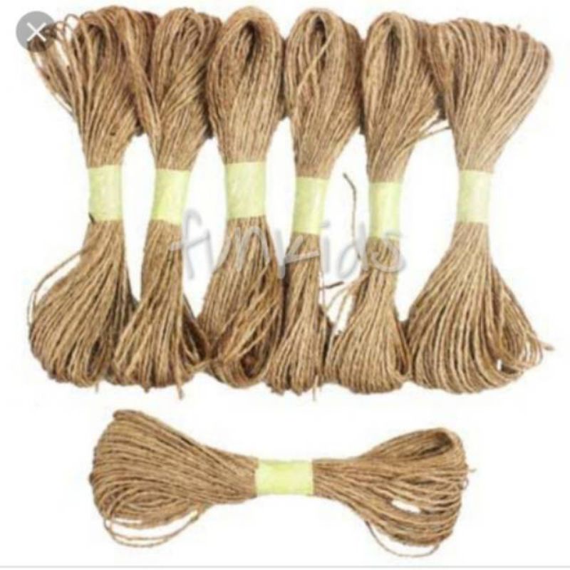 Jual Tali Rami Tali Goni 2ply 10 Meter | Shopee Indonesia