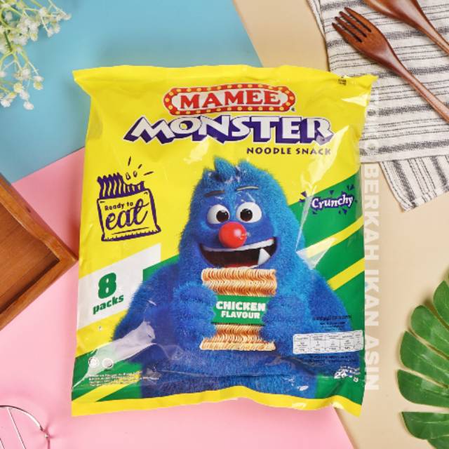 Jual Mamee Monster 200gr Mie Monster Mie Kremes Chicken Shopee Indonesia 9631