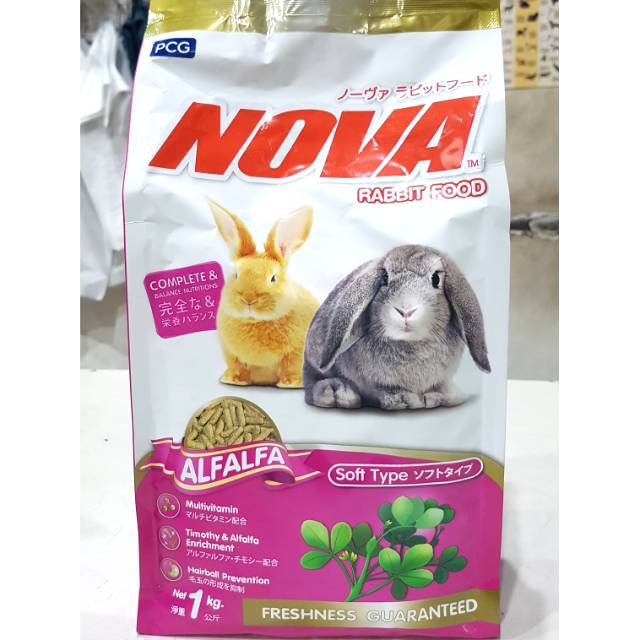 Jual Nova rabbit Alfalfa 1kg | Shopee Indonesia
