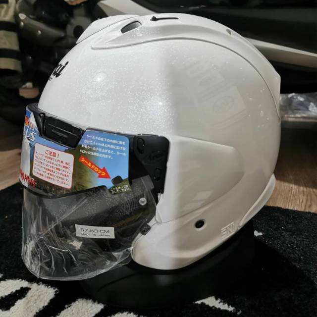Arai VZ-Ram PLUS 純正ミラーシールド付き Lサイズ　美品 Arai アライ VZ-RAM FLAT BLACK フラットブラック XLサイズ