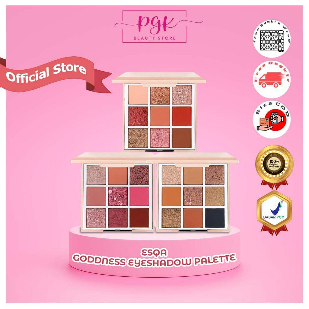 Jual ESQA GODDNESS EYESHADOW PALETTE 9GR Shopee Indonesia