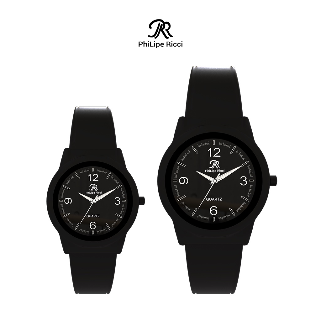 Jual Philipe Ricci Jam Tangan Couple Terbaru Analog Original 6558 Free