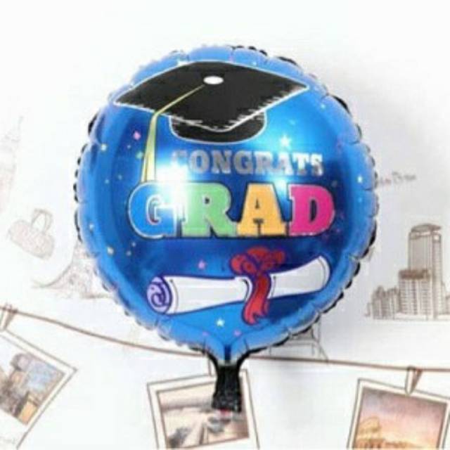 Jual Balon graduation bulat | Shopee Indonesia