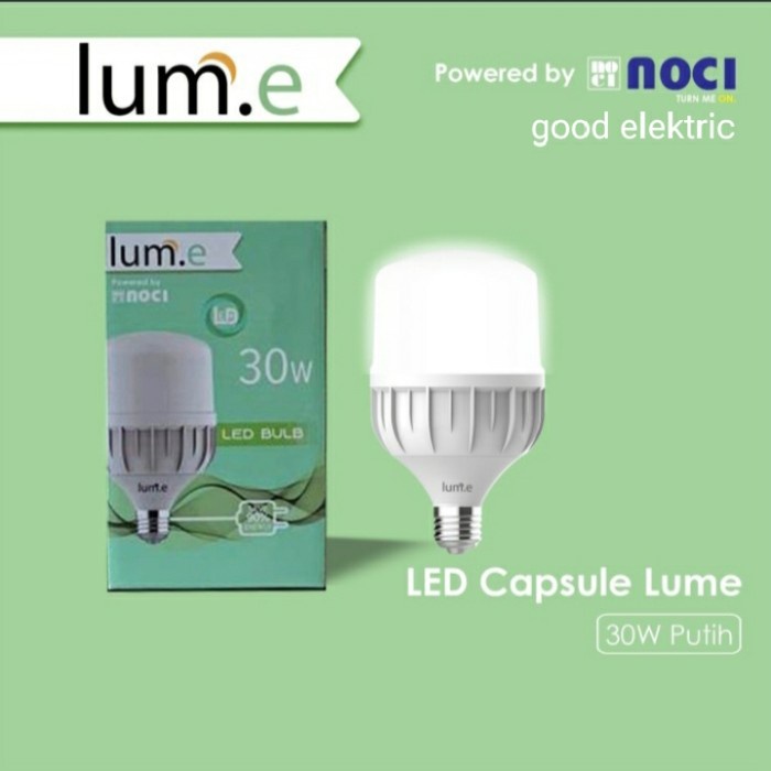 Jual LED Bulb Noci/Lum.E 30, 40, 50 Watt | Shopee Indonesia