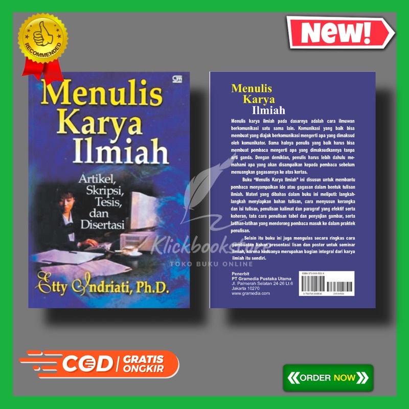 Jual Menulis Karya Ilmiah Artikel Skripsi Tesis Dan Disertasi By Etty Indriati Shopee Indonesia