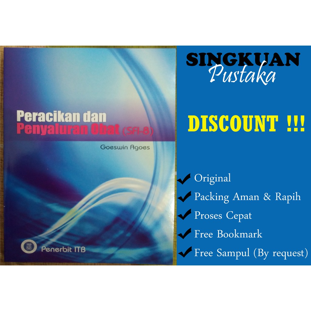 Jual Buku Peracikan Dan Penyaluran Obat Serial Farmasi Industri 8 ...